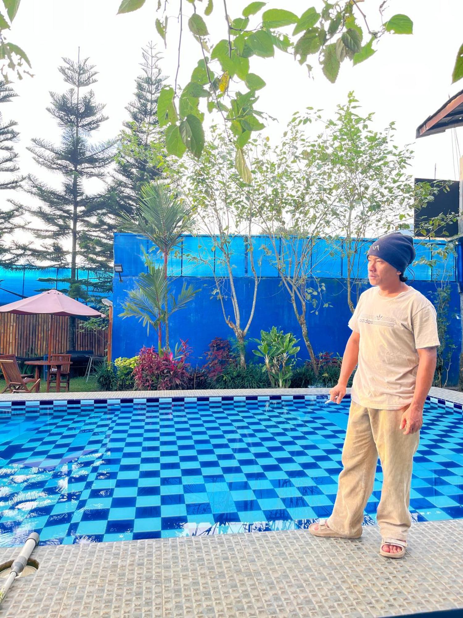 Villa Mutiara Citra Puncak Bu Eva Sampal Bagian luar foto